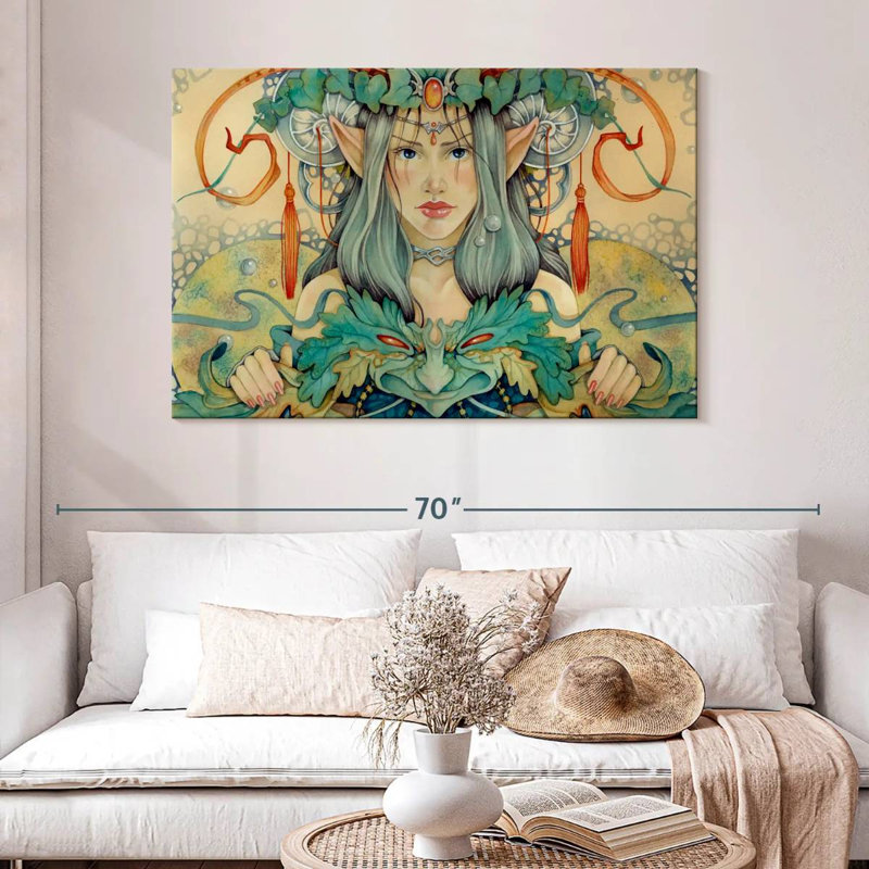 Leisha Calypso, 32" H x 48" W