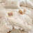 Muti-Floral Pattern Ruffle Laced Cotton Duvet Cover Set-109792762-109792749