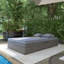 Lit de jour pour terrasse inclinable en osier 47,2 po-866476660