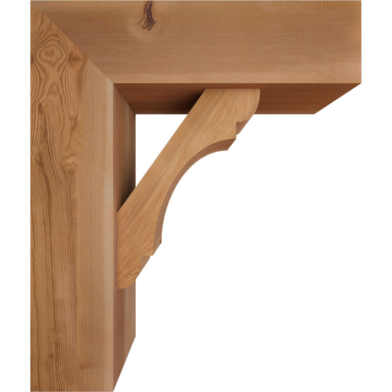 Support de bloc olympique avec entretoise décalée, 26 x 22, Cèdre rouge occidental de l 7 1/2 po (lisse)