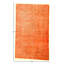 Luxor Oriental Area Rug in Orange