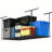 6ft x 3ft Garage Ceiling Storage Rack - Heavy Duty Adjustable Overhead Rack with 500 LBS Capacity, 22"-42" Height, Black