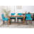 Furniture,Ultra Side Dining Chair，Thickened Fabric Chairs With Neutrally Toned Solid Wood Legs Bronze Nail Head，Set Of 2-1100300177