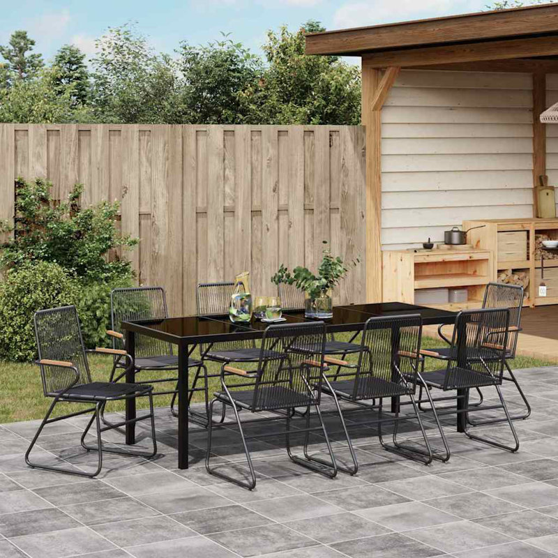 8 - Person Patio Dining Set with Rectangular Table