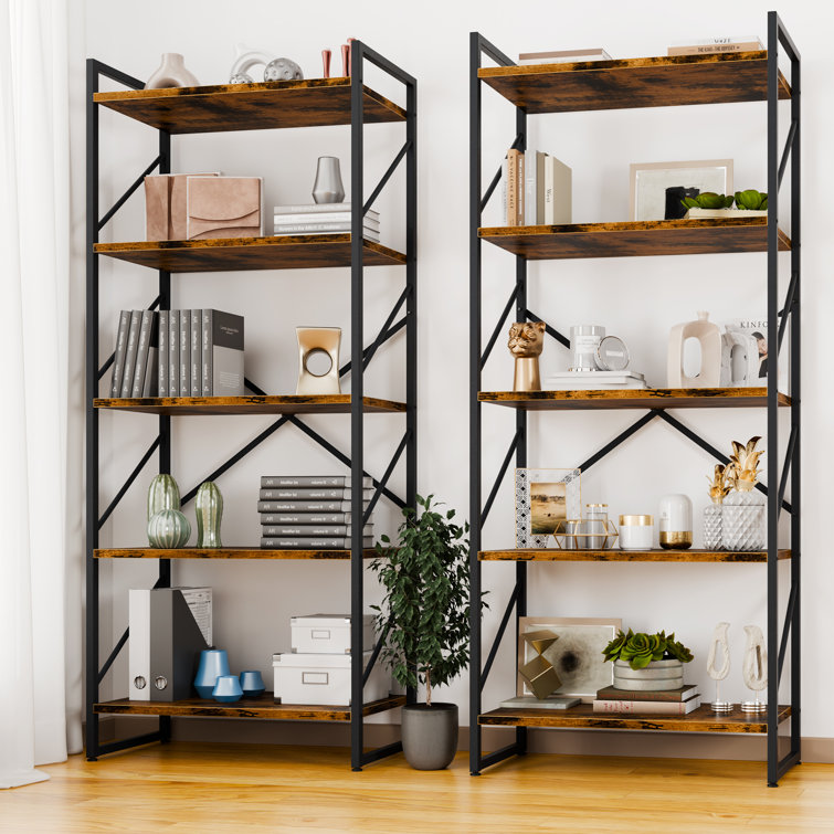 Milliner Etagere Bookcase(Set of 2)
