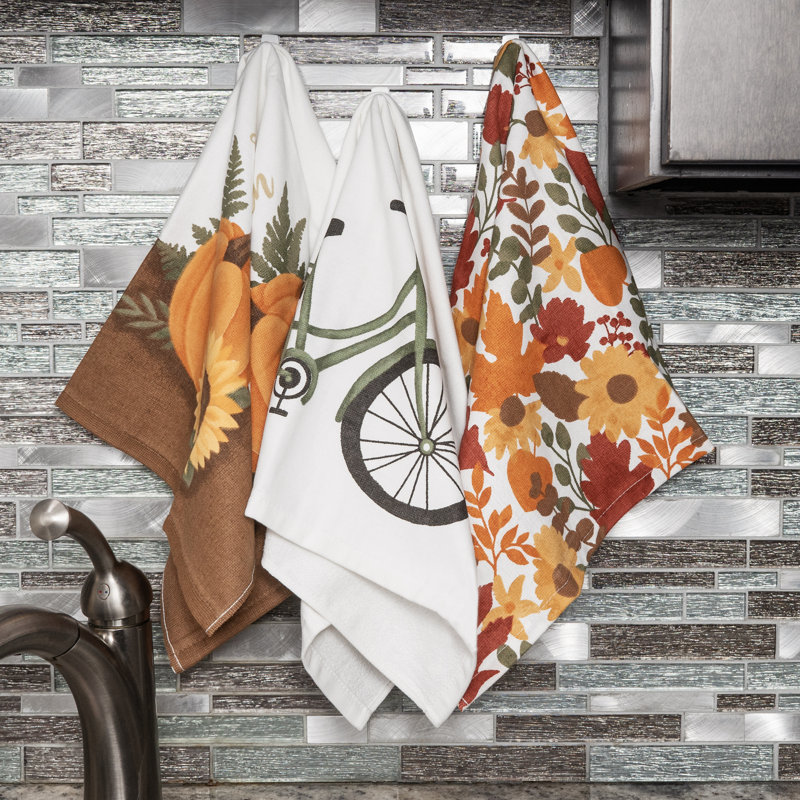 Harvest Cotton Tea Towel Kitchen Towel