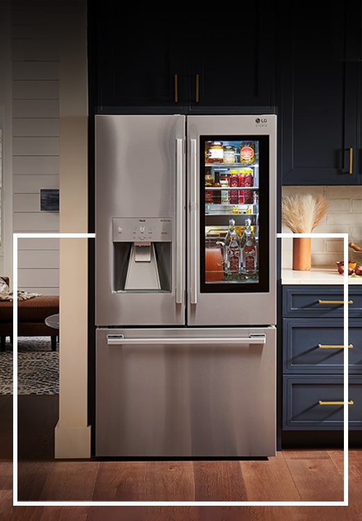36" Width Counter Depth Side by Side 24 cu. ft. Smart Refrigerator