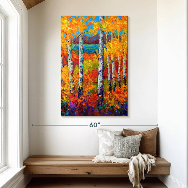 Alvord Autumn Patchwork, 48" H x 32" W