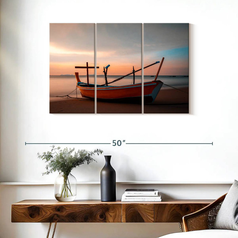 Gillard Boat In Koh Phi Phi, 24" H x 38" W