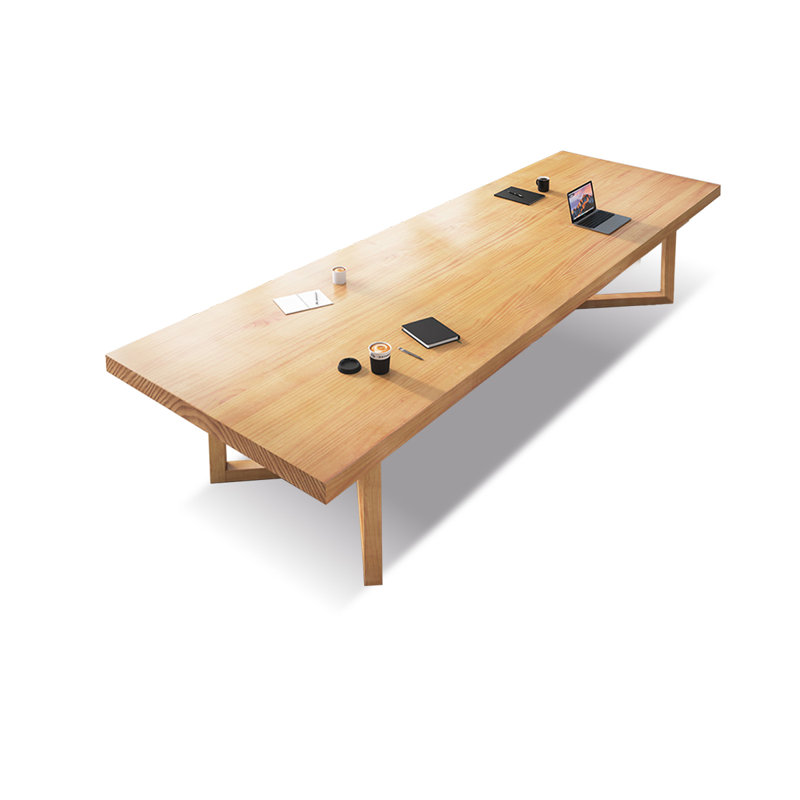 Table de conférence Burlywood, H 29,53 po x L 110,24 po x l 39,37 po