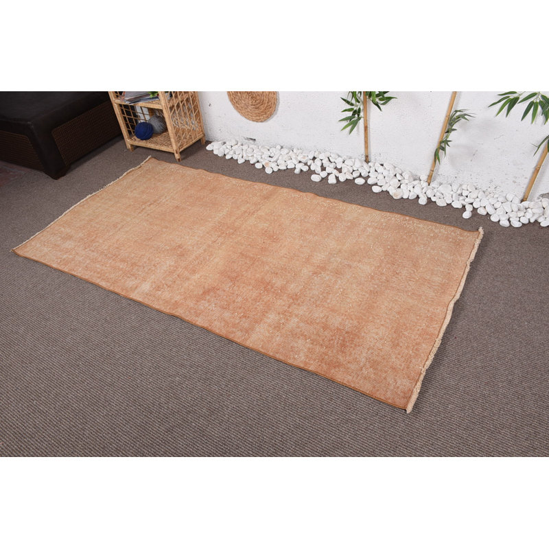 Tapis rétro, tapis d'entrée brun
