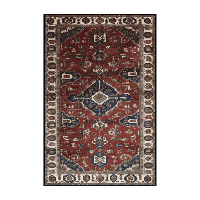 Tapis brun lavable à la machine, Tapis de couloir 2 pi x 5 pi