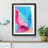 Fusion of Colour in Abstract - Picture Frame Painting Print-55726952-55726957