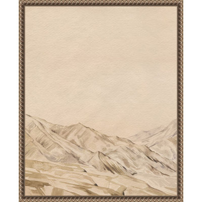 Twilight Mountain Peaks I by Grace Popp Framed Canvas Wall Art Print