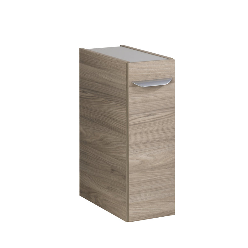 Luxor Bathroom Cabinet, Brown, Left