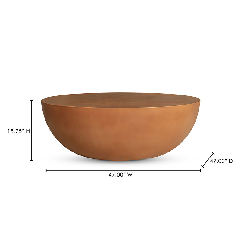 Insitu Coffee Table, Terracotta