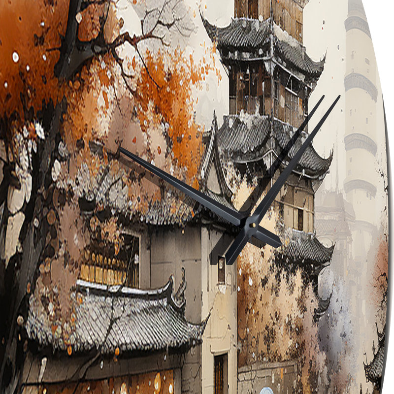 Veropeso - Horloge murale paysages urbains, Petit