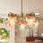 Hunter x Jasmine Roth Ontario 5 Light Chandelier Ceiling Light Fixture-107350415-107350414