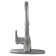 FlowCurve 8 in. Centerset 1-Handle Pull-Out Sprayer Kitchen Faucet with Deckplate in Polished Chrome