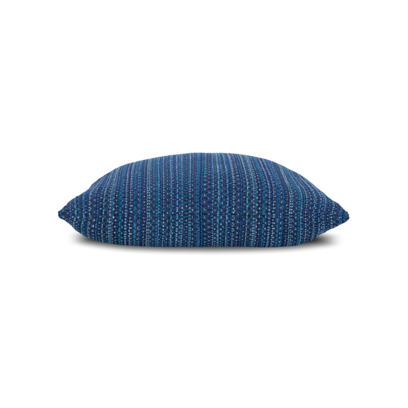 Kaleidoscope Indoor/Outdoor Pillow Cover & Insert, 20" x 20", Midnight, Square