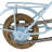 Gustav Metal Bike Multi Colored Decorative Sculpture with Wood Wheels Set