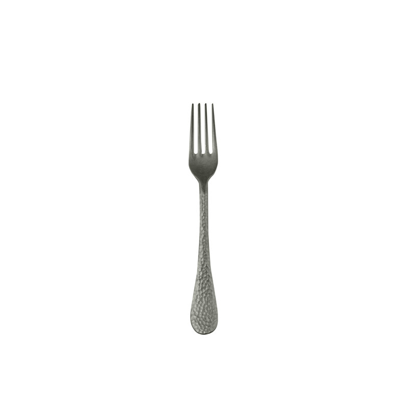 MEPRA Epoque Stainless Steel Flatware Set, Pewter Black Gold