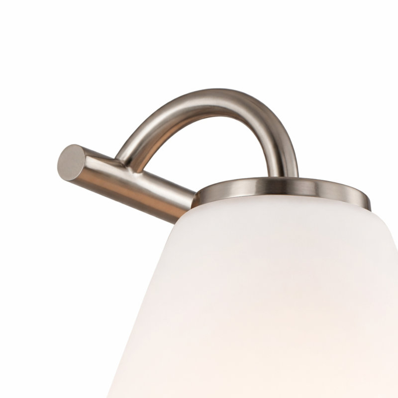 Lavabo / vasque 3 lumières Fusion - Nickel brossé Fusion, 3, Nickel brossé