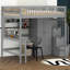 Lit mezzanine double avec tiroirs Jarlegav Kids-619752164