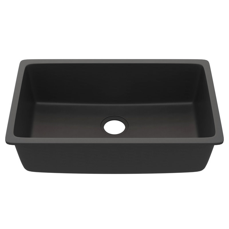 Évier de cuisine StoneCore à cuve de 30 pouces, couleur graphite