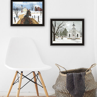 Elevate Your Decor With Artistic Grandeur - 4U 2 Bells Ring Black Framed For Living Room & Bedroom Modern Elegance Wall Art Home Print