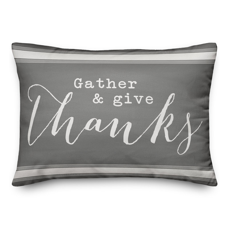 Striped Throw Pillow