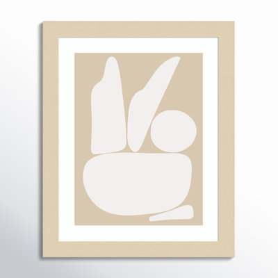 Zen Rock Garden Neutral Print