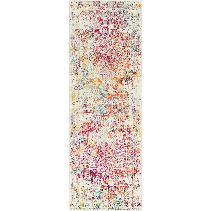 Tapis oriental Lucile, Tapis de couloir 2 pi x 6 pi 1 po