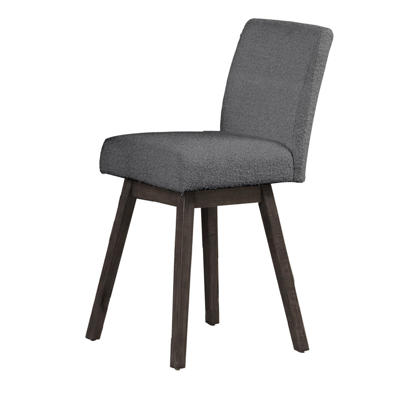 Tabouret pivotant Ghy, Gris