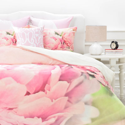Lisa Argyropoulos Polyester Floral Duvet Cover