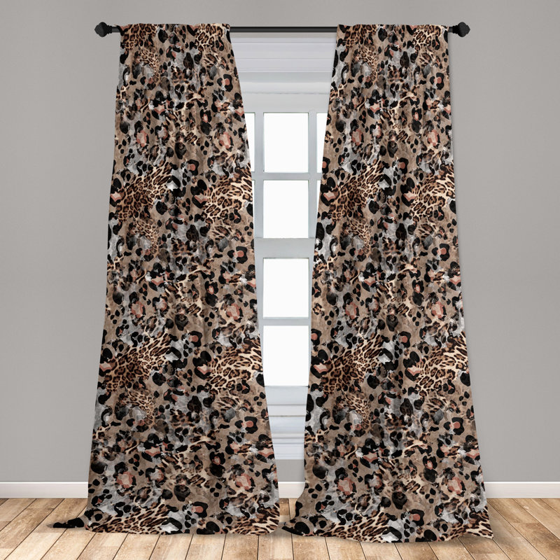 Semi Sheer Curtain Pair, 84" W x 56" L