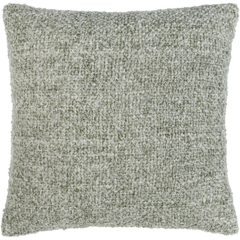 Coussin Tamari, H 22 po x l 22 po, Polyester/ Bourre en polyester, Vert