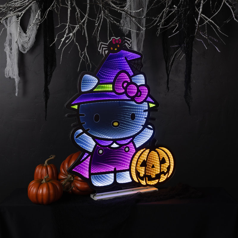 Hello Kitty Witch & Pumpkin Ekkolight H 36 po