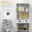 61" Freestanding Kitchen Pantry