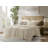 Ivory All Season Stretch Jersey Knit 5-Piece Split King Sheet Set-114644962-114644957
