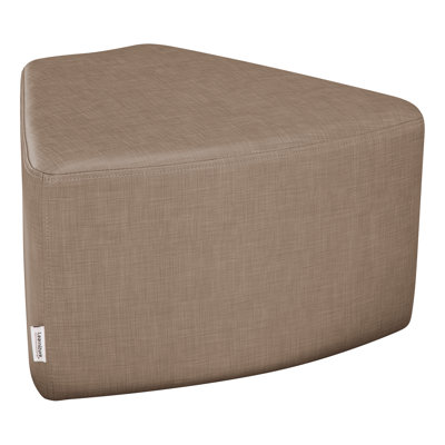 Shapes Series II Modular Collaborative Soft Seating Wedge Stool with Foam Padded Seat