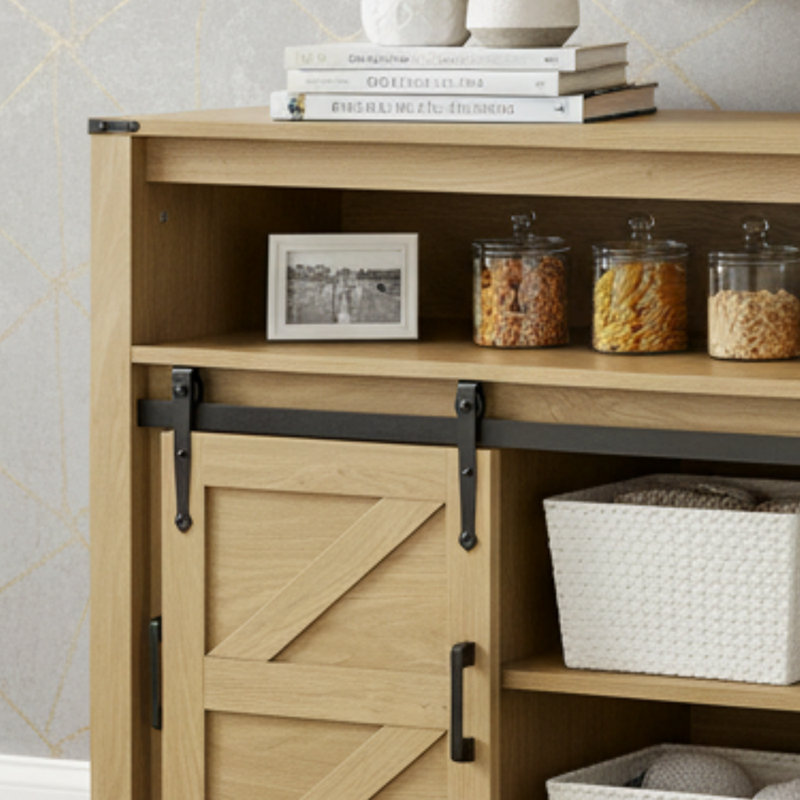 Beige Buffet Farmhouse