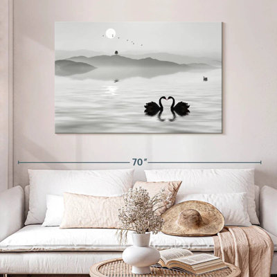 Paire de cygnes Kerrick