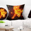 Abstrait cheval de course - oreiller imprimé animal-29516412-29516408