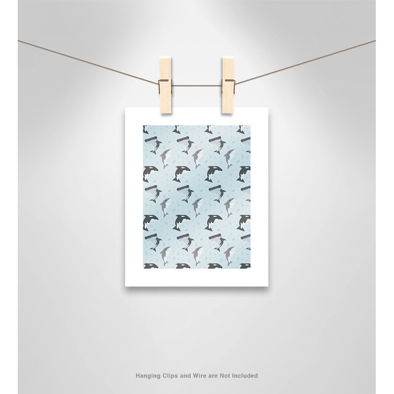 «Happy Fish», impression sur papier, H 16 po x l 12 po x P 1 po, Papier