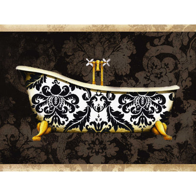 Damask Bathaign 1 - Impression sur toile tendue