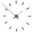 Très grande horloge murale 39,3701 po Tacon Graphite