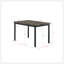 Ensemble de salle à manger en métal avec plateau en faux marbre 5 pièces Furniture - noir, ensemble de salle à manger, table et 4 chaises