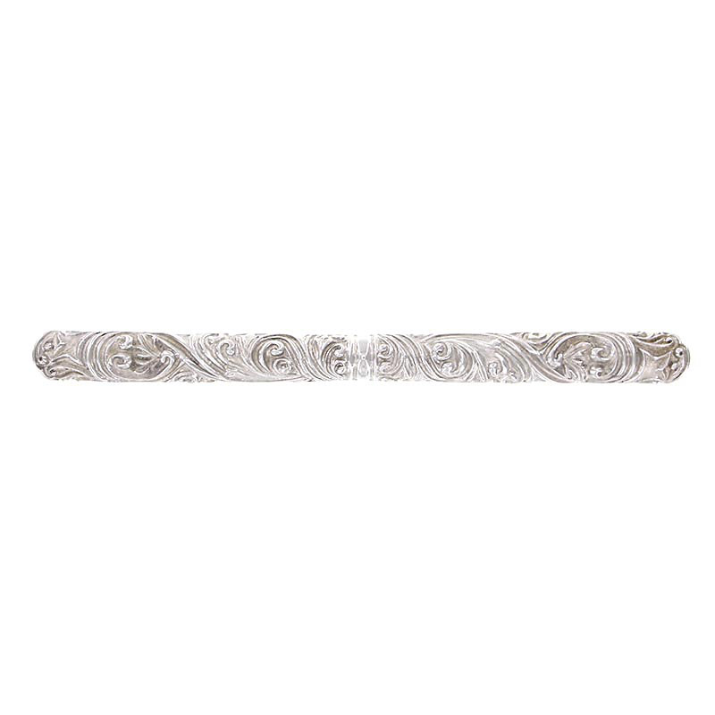 Liscio Appliance Pull, 2" H x 9.75" W x 1" D, Polished Nickel