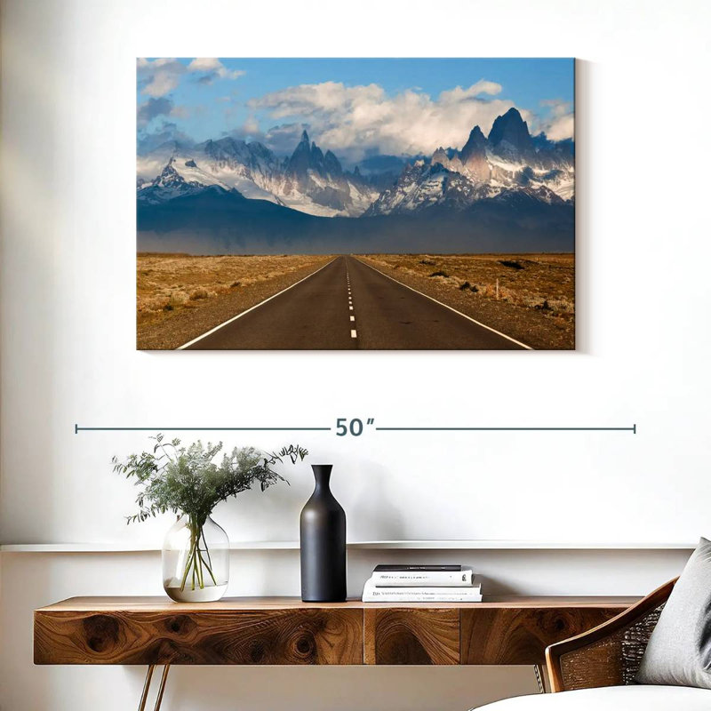 Mehar Road à El Chalten Village, H 26 po x l 39 po